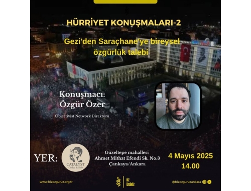 “Gezi’den Saraçhane’ye Bireysel Özgürlük Talebi” Konulu Seminerimiz