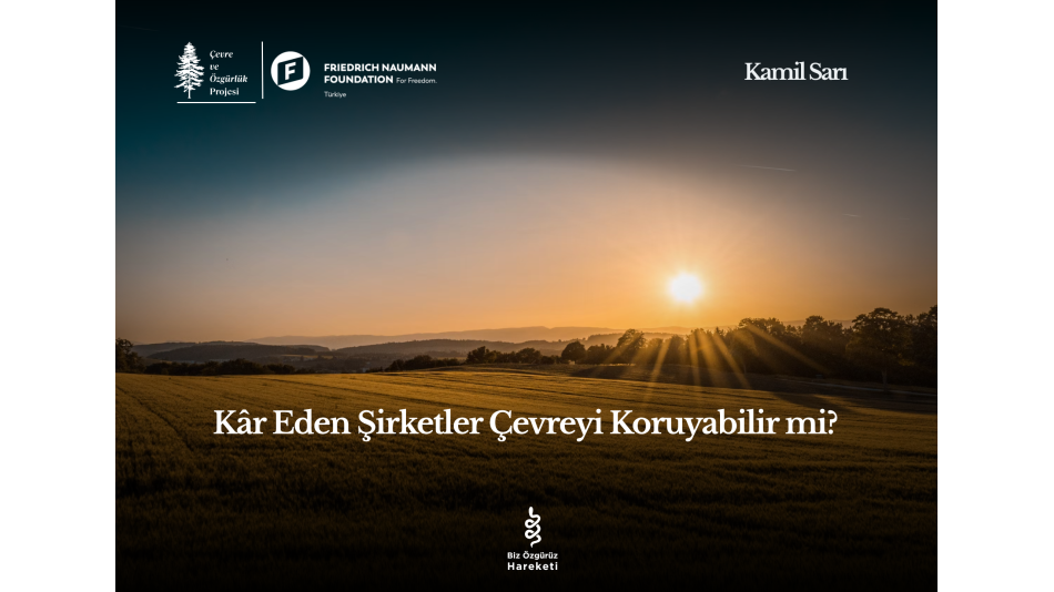 Kâr Eden Şirketler Çevreyi Koruyabilir mi?